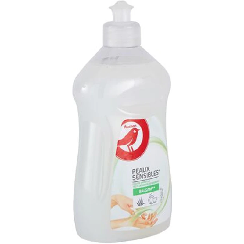 Liquide vaisselle peaux sensibles