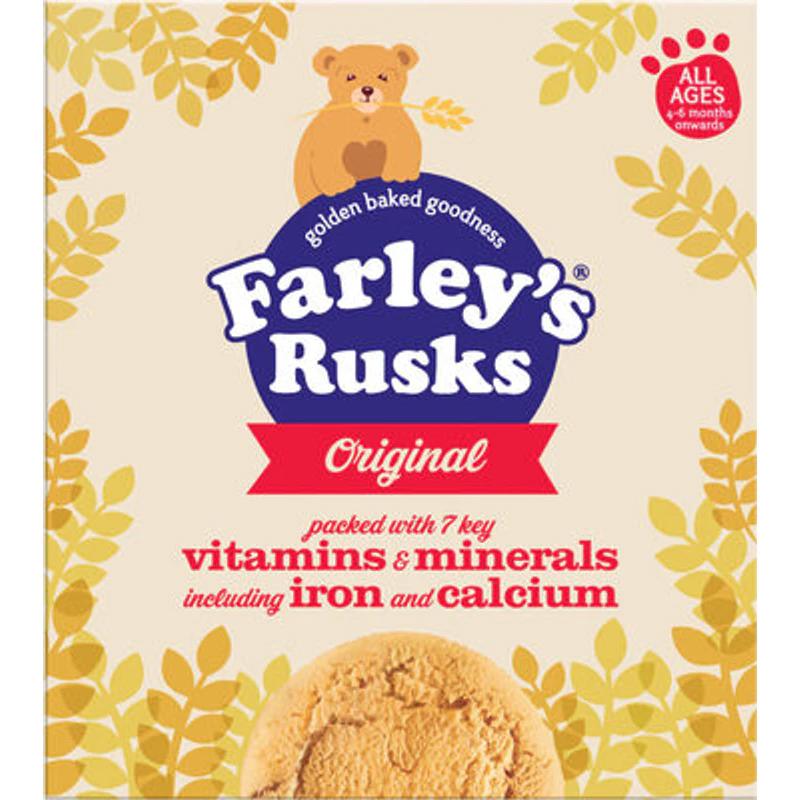 All Ages 4-6 Months Onwards Rusks Original